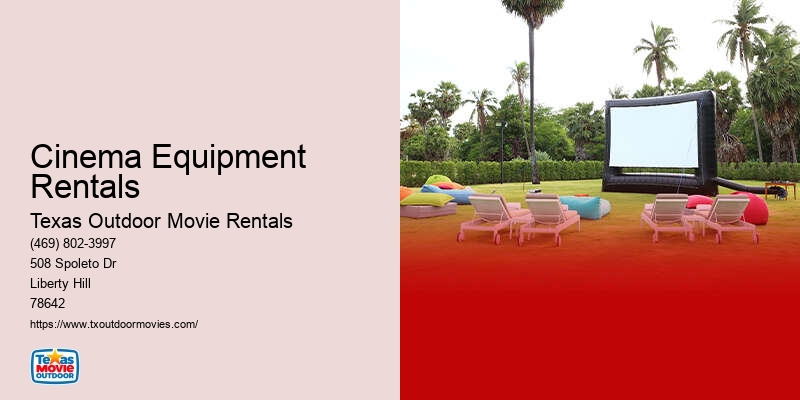 Movie Screen Rental Companies