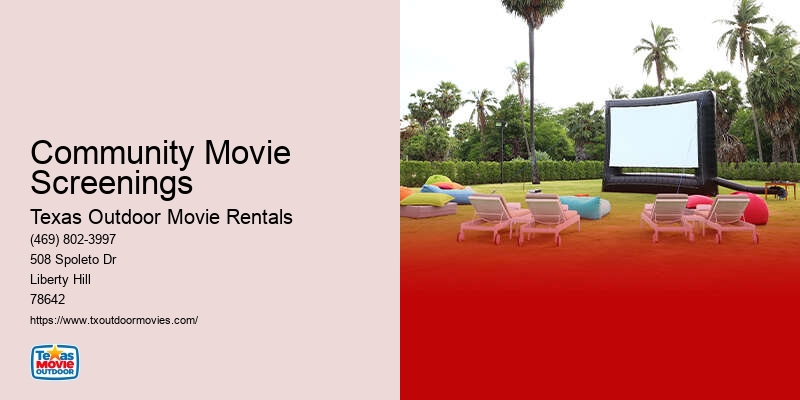 Inflatable Cinema Packages