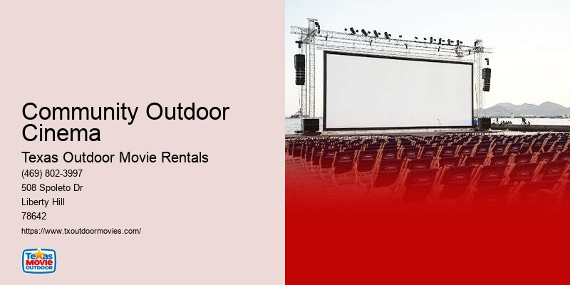 Outdoor Entertainment Rentals