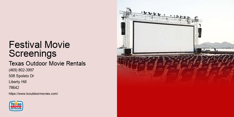 Movie Night Equipment Hire