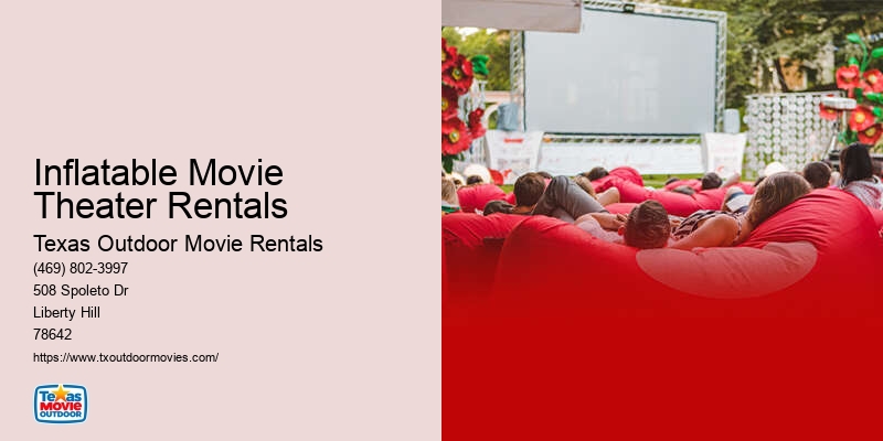 Backyard Movie Party Rentals