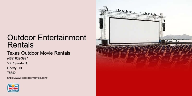 Inflatable Screen Hire